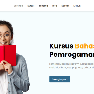 Kursus WordpPress Membuat Website Kursus Online